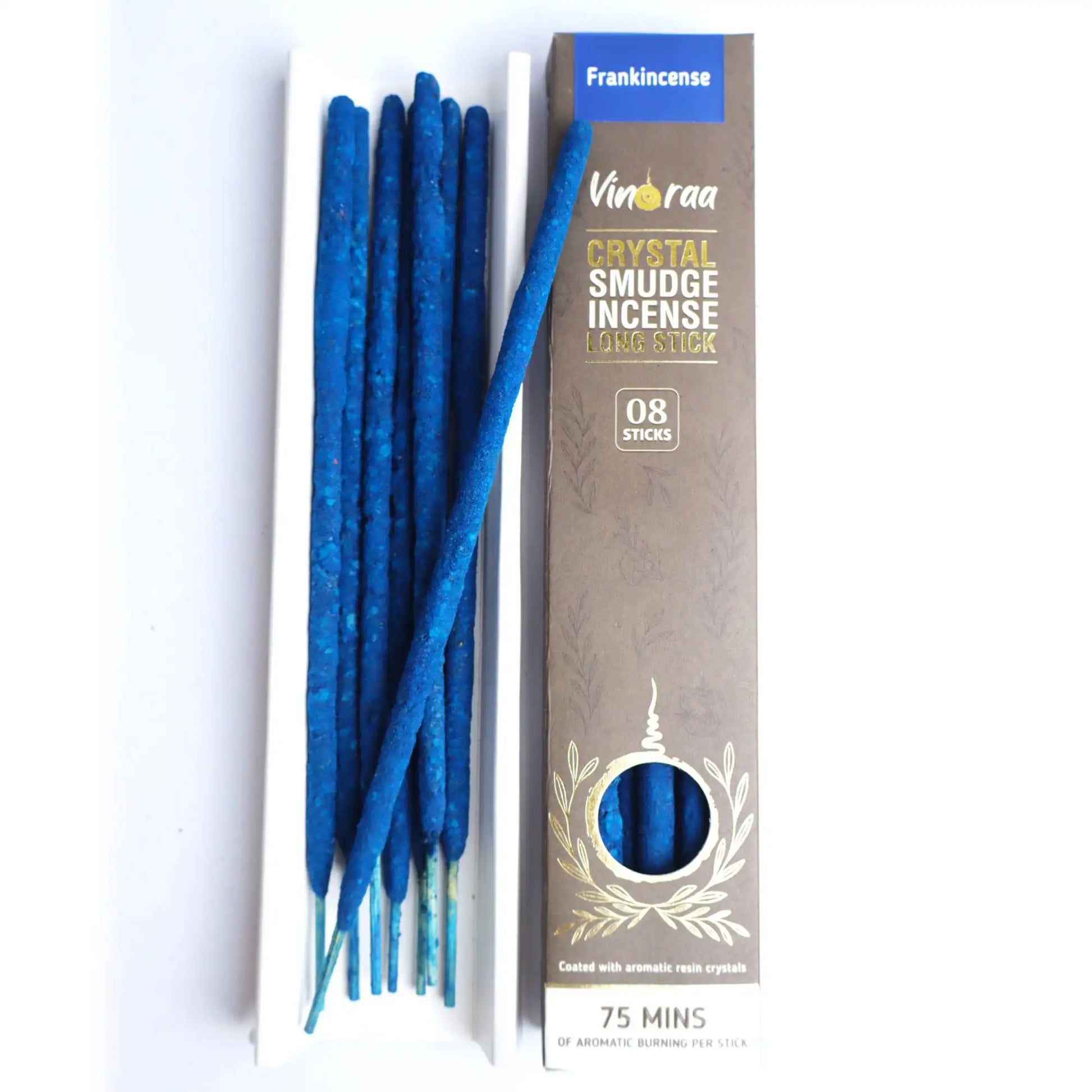 Natural frankincense resin crystal smudge incense sticks
