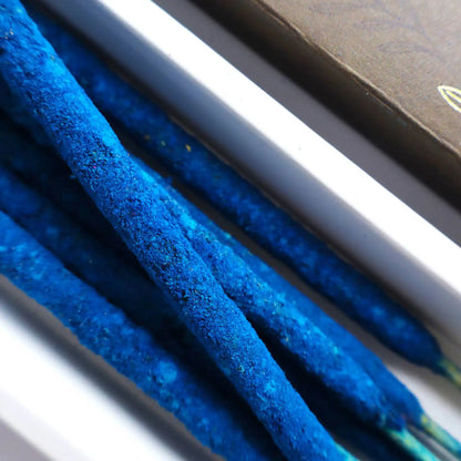 Handcrafted frankincense crystal smudge incense sticks