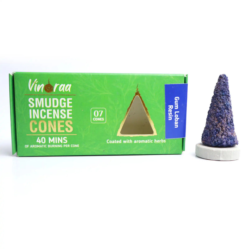 Gum Loban Resin Crystal Smudge Incense Cones