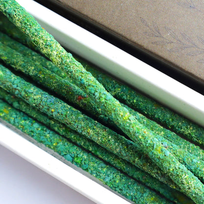 Handcrafted Gum Myrrh crystal smudge incense sticks