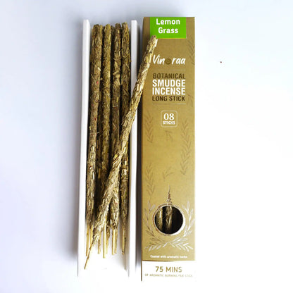 Lemongrass smudge incense long sticks for cleansing
