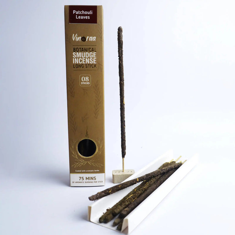 Patchouli Leaves Botanical Smudge Incense Sticks