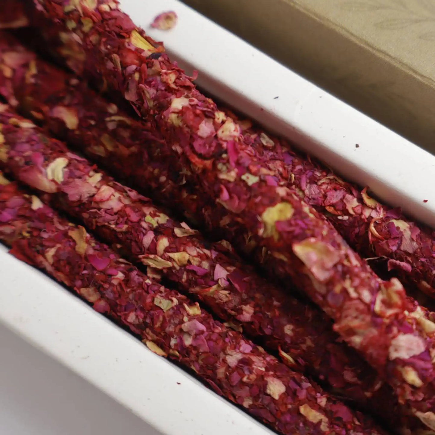 Rose petals botanical smudge incense long sticks