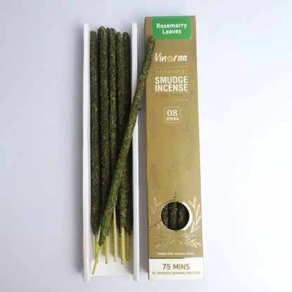 Natural rosemary botanical smudge incense sticks