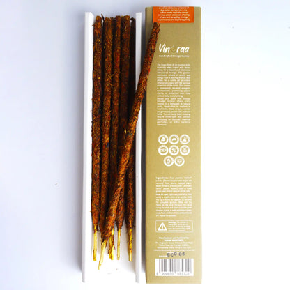 Saffron kusum smudge incense long sticks for rituals