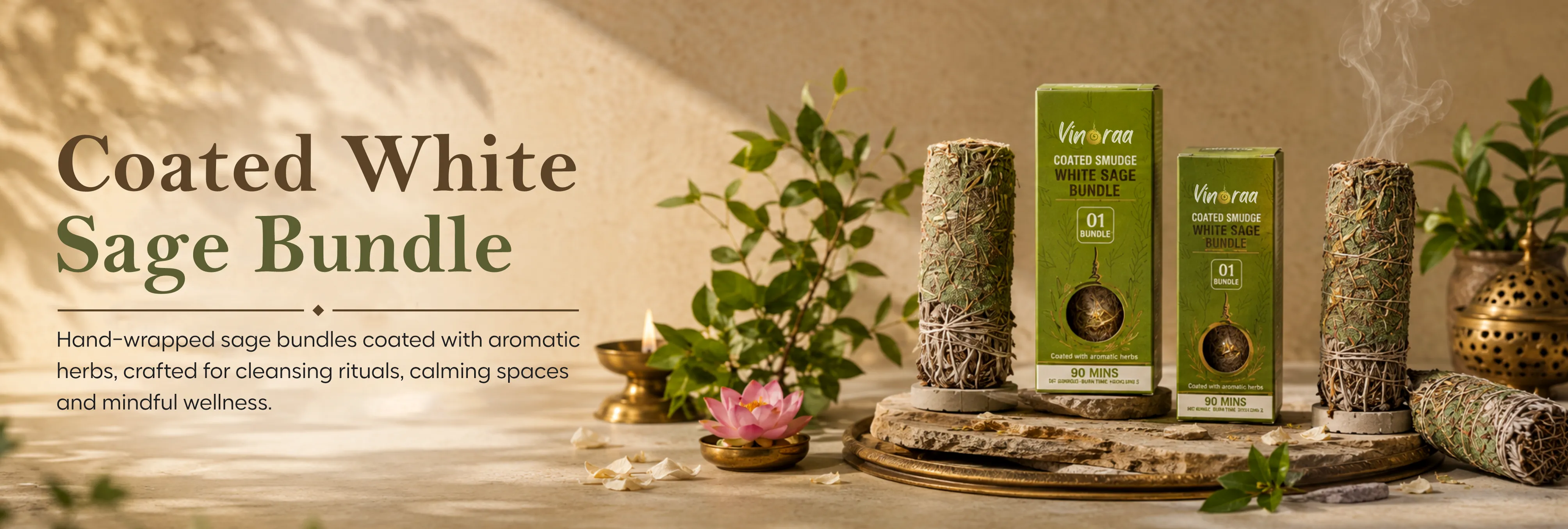 Coated White Sage Bundle Manufacturers