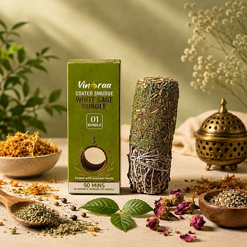Coated White Sage Smudging Bundles Manufacturers in India