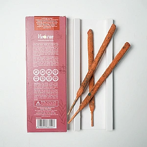 Amber Resin Crystal Smudge Incense Thick Stick