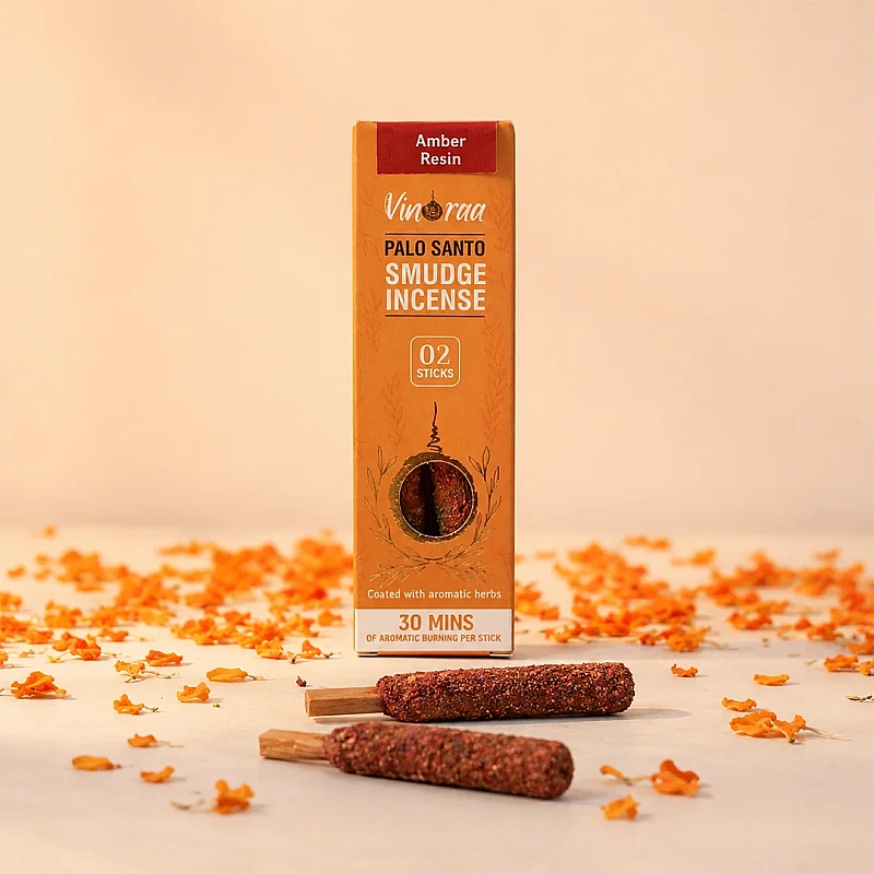 Amber Resin Palo Santo Smudge Incense