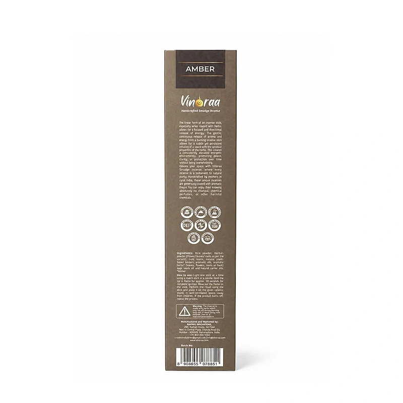 Amber Smudge Incense Stick