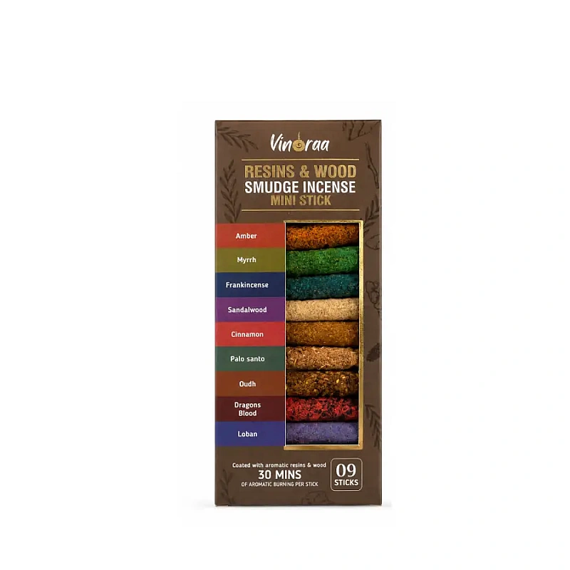 Crystal Smudge Incense Mini Sticks