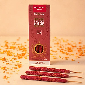 Gum Damar Resin Crystal Smudge Incense Thick Stick