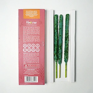 Gum Myrrh Crystal Smudge Incense Thick Stick