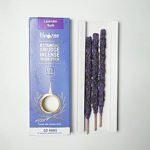 Lavender Buds Botanical Smudge Incense Thick Stick