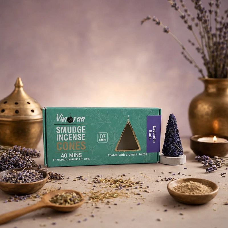Lavender Smudge Incense Cones