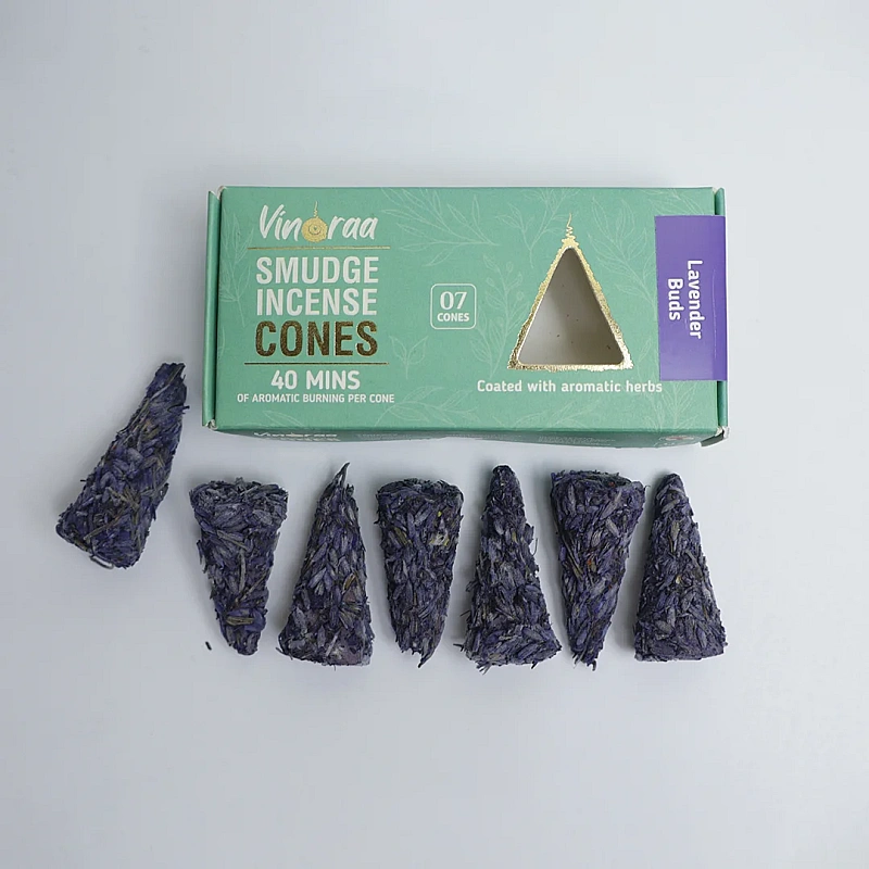 Lavender Smudge Incense Cones