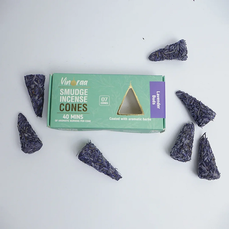 Lavender Smudge Incense Cones
