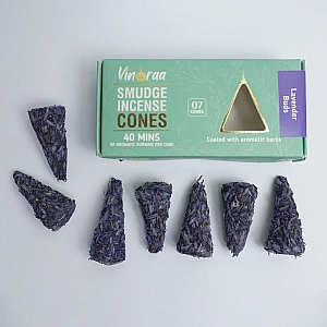 Lavender Smudge Incense Cones