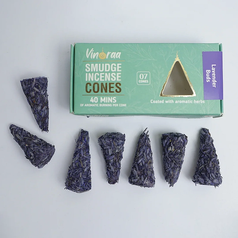 Lavender Smudge Incense Cones