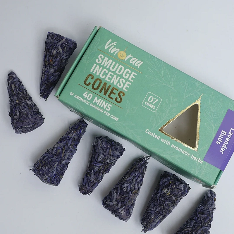 Lavender Smudge Incense Cones
