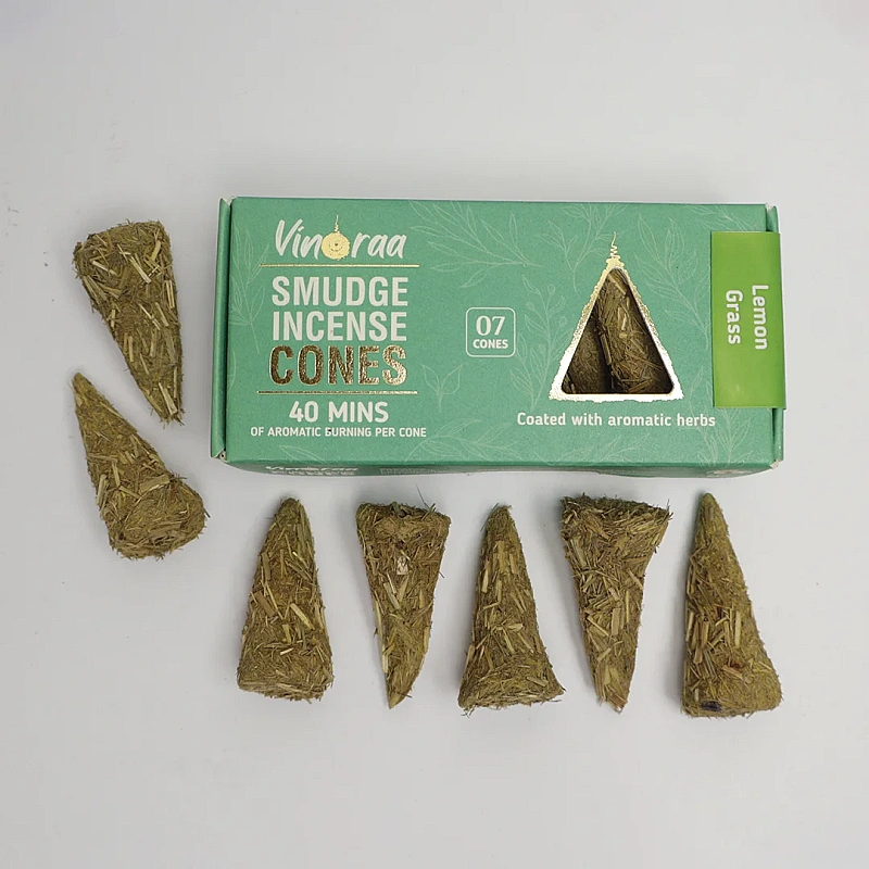 Lemon Grass Smudge Incense Cones