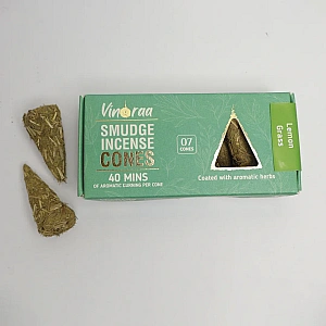 Lemon Grass Smudge Incense Cones