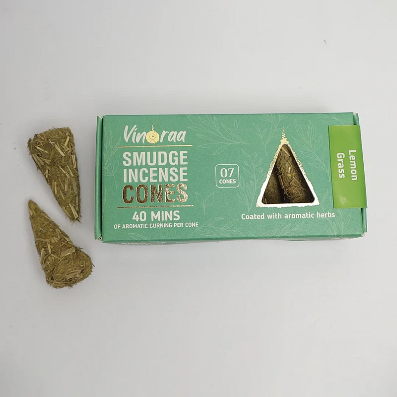 Lemon Grass Smudge Incense Cones