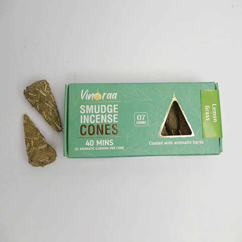 Lemon Grass Smudge Incense Cones