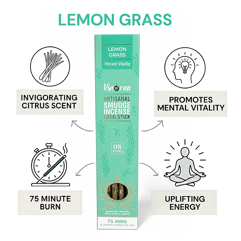 Lemon Grass Smudge Incense Stick