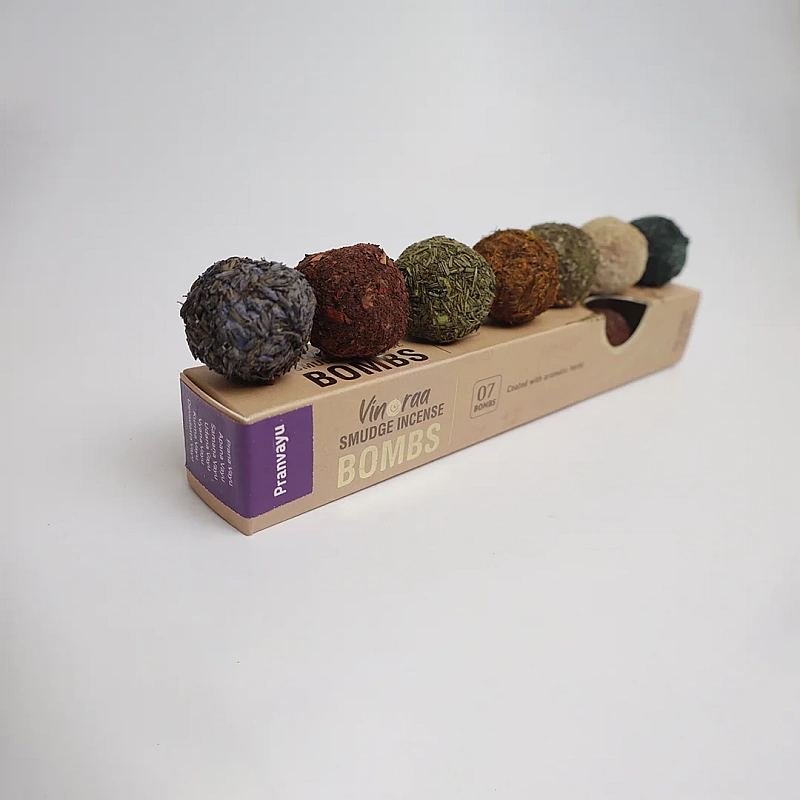Pranvayu Smudge Incense Bomb