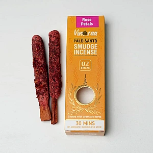 Rose Petal Palo Santo Smudge Incense