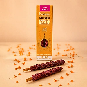 Rose Petal Palo Santo Smudge Incense