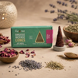 Rose Smudge Incense Cones