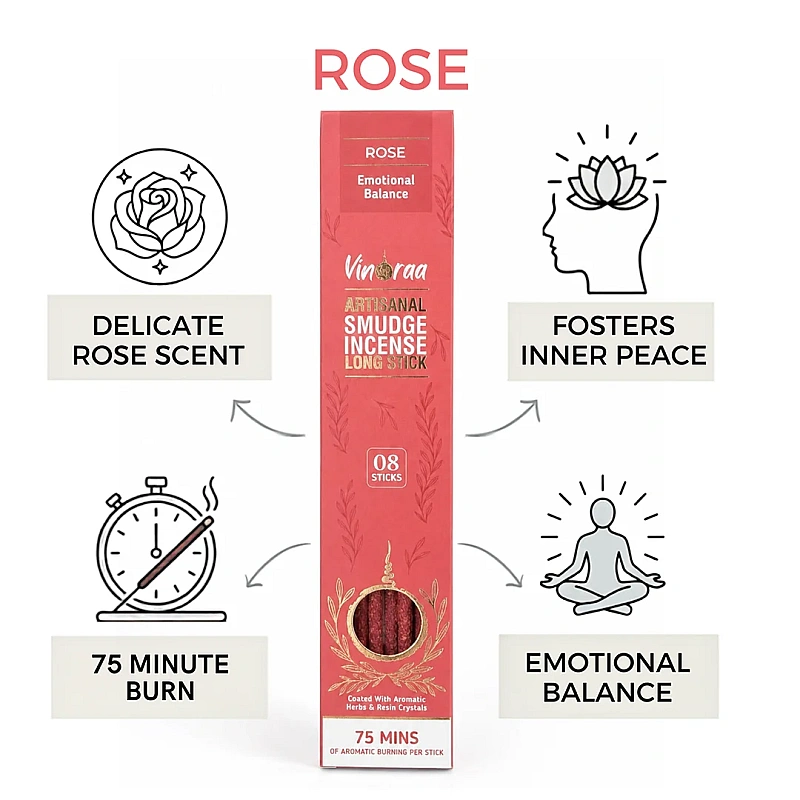 Rose Smudge Incense Stick
