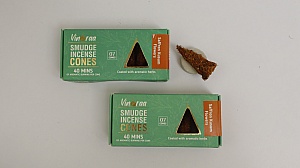 Saffron Smudge Incense Cones