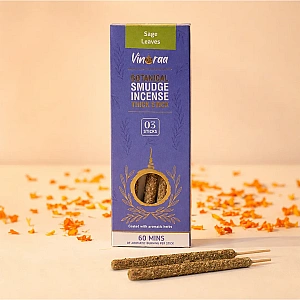 Sage Leaves Botanical Smudge Incense Thick Stick