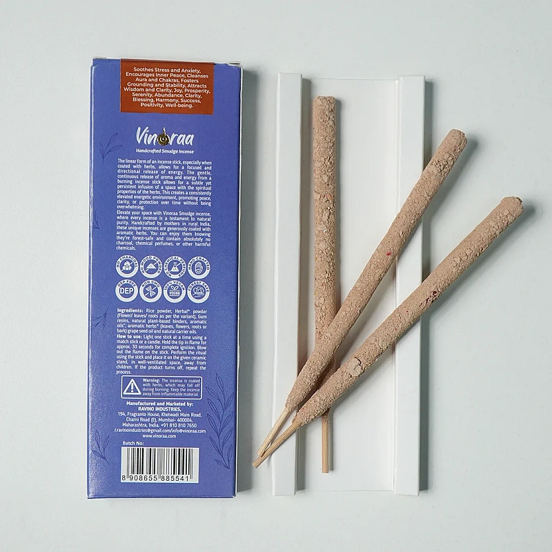 Sandal Wood Botanical Smudge Incense Thick Stick