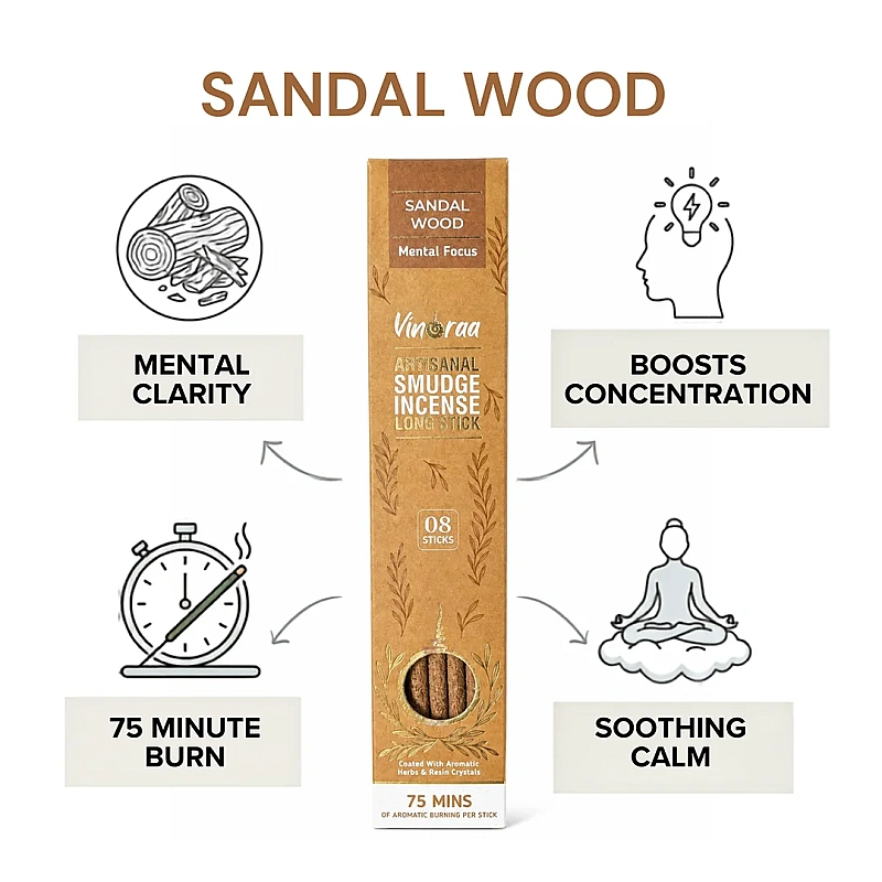 Sandalwood Smudge Incense Stick