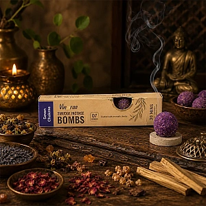 Seven Chakras Smudge Incense Bomb