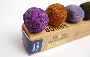 Seven Chakras Smudge Incense Bomb