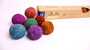 Seven Chakras Smudge Incense Bomb