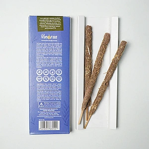 Vetiver Roots Botanical Smudge Incense Thick Stick