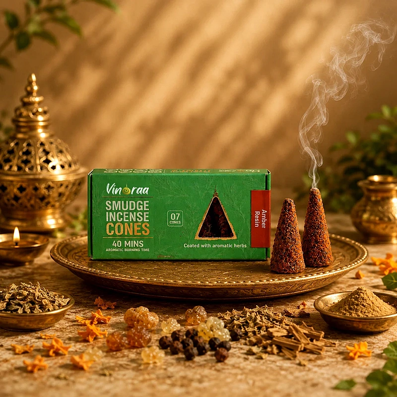 Herbs Coated Smudge Cones