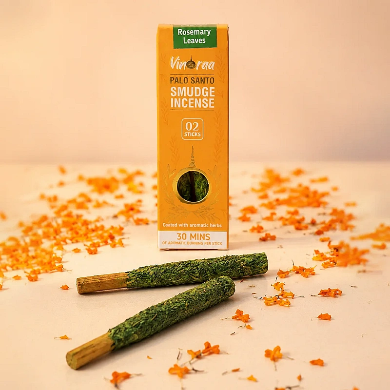 Rosemary Leaves Palo Santo Smudge Incense