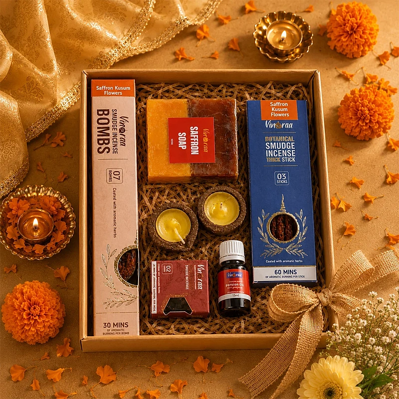 Saffron Serenity Wellness Gift Box