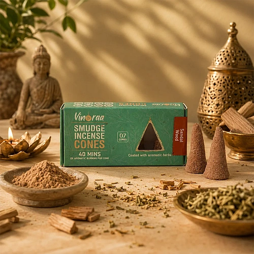 Sandalwood Smudge Incense Cones